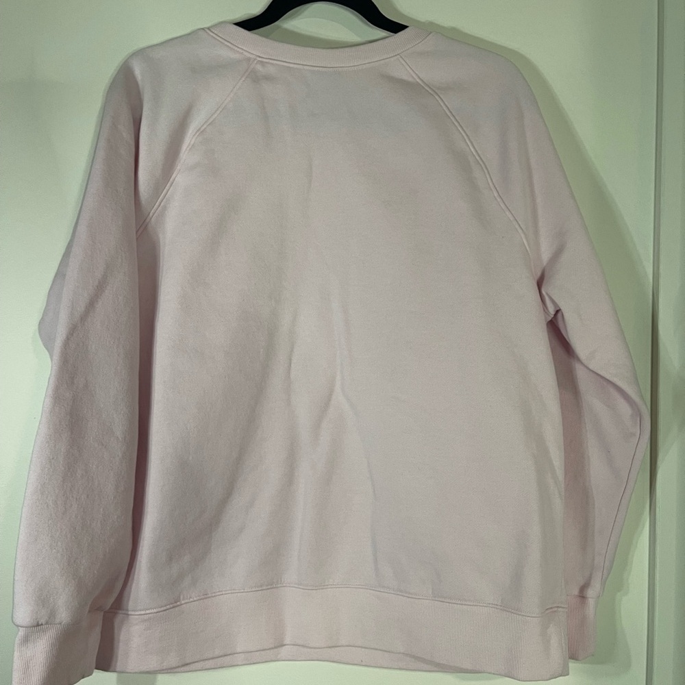 Athletic Works Women's Light Pink Crewneck Sweater - Picture 3 of 4